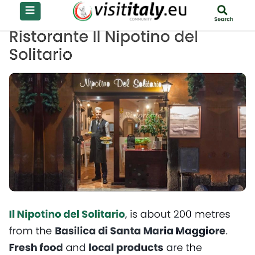 Il Nipotino del Solitario, is about 200 metres from the Basilica di Santa Maria…
