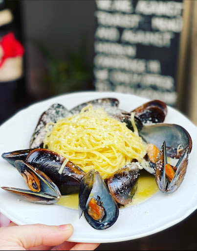 Marcozzi pasta, Fine food philosophy 🇮🇹🇮🇹 •linguine pasta ,mussels and pecorino cheese •spaghetti zucchine…